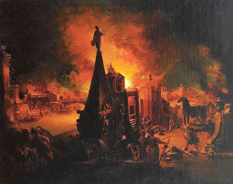 Burning of Troy